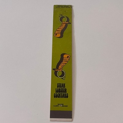 Charley O's Restaurant Denver CO Vintage Matchbook MB60-3