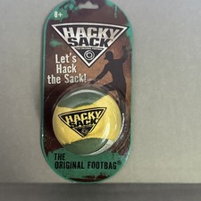 Hacky Sack The Original Footbag In Green Yellow Soccer Kick Ball New