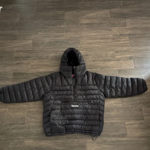 2026 F/W Supreme Micro Down Half Zip Pullover, Anorak Puffer Jacket Supreme ￼ image 5