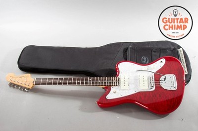 2024 Fender Japan Hybrid II Jazzmaster – Quilt Red Beryl