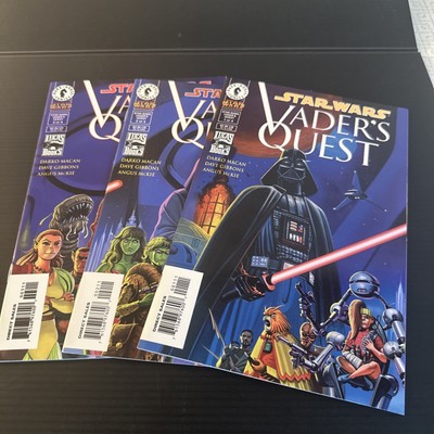 Star Wars Vaders Quest Lot Of Three Comics. NM/VF Condition. Dark Horse Comics.