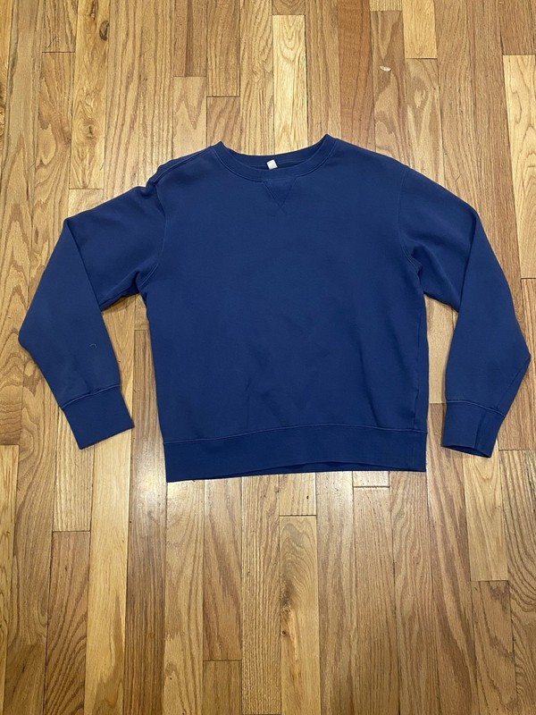 Uniqlo Blue Sweatshirt