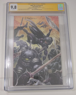 TMNT: THE LAST RONIN #5 CGC 9.8 SS 2x Kevin Eastman, Williams Fan Club Variant B