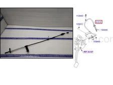 Clutch Cable Assembly 41510-0X911 for Hyundai i10 1st Gen 1.1L 1.2L 2007-2014