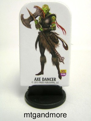 Pathfinder Battles Pawns/Tokens - #108 Axe Dancer Monk - NPC Codex