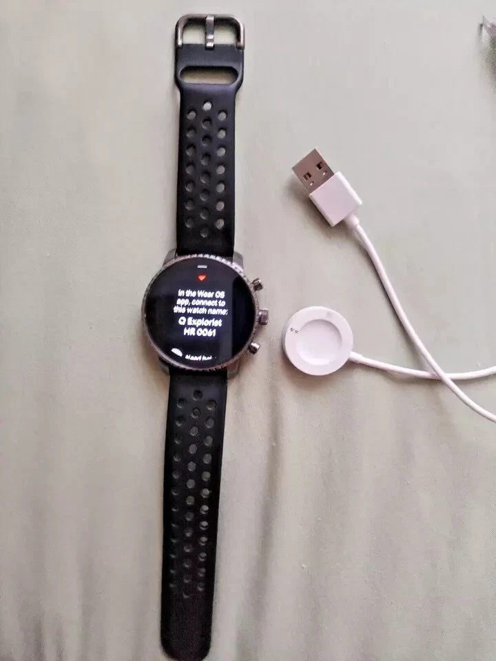 Fossil Q Explorist Touchscreen Smartwatch Activity Tracker, GPS Model HR0061 - Image 3 of 4