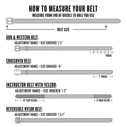 Crossbreed Crossover no Holes EDC Belts W/ Buckle Black or Brown - Picture 3 of 7