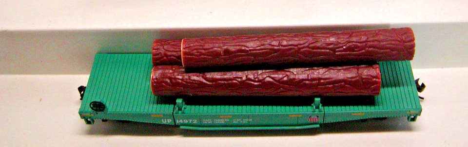 Vagone Walthers Trainline Con Carico Di Tronchi – Union Pacific (931-1773) – Modellismo Ferroviario In Metallo - 5