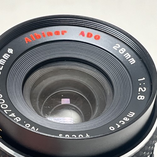 Albinar ADG 28mm 1:2.8 MF Camera Lens With Cover - Picture 11 of 24