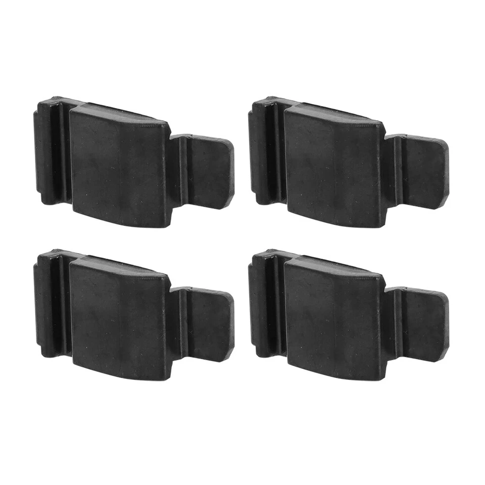 For Mercedes-Benz W123 4PCS Door Lock Striker to Fix Rubber W126 240D 280E 300D - Изображение 4 из 4