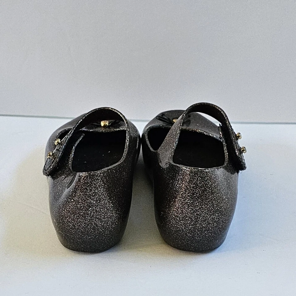 Mini Zapatos Melissa Mary Jane Brillo Niña Talla 9 Foto 3 de 4