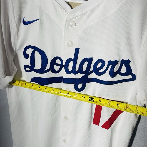 Maglia Uomo Taglia S - Los Angeles Dodgers Shohei Ohtani Nike Bianca Home Limited - Foto 10 di 11