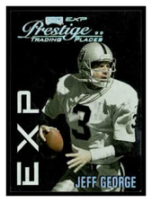 JEFF GEORGE 1999 Playoff Prestige EXP EX53  SN3250  Reflections Silver