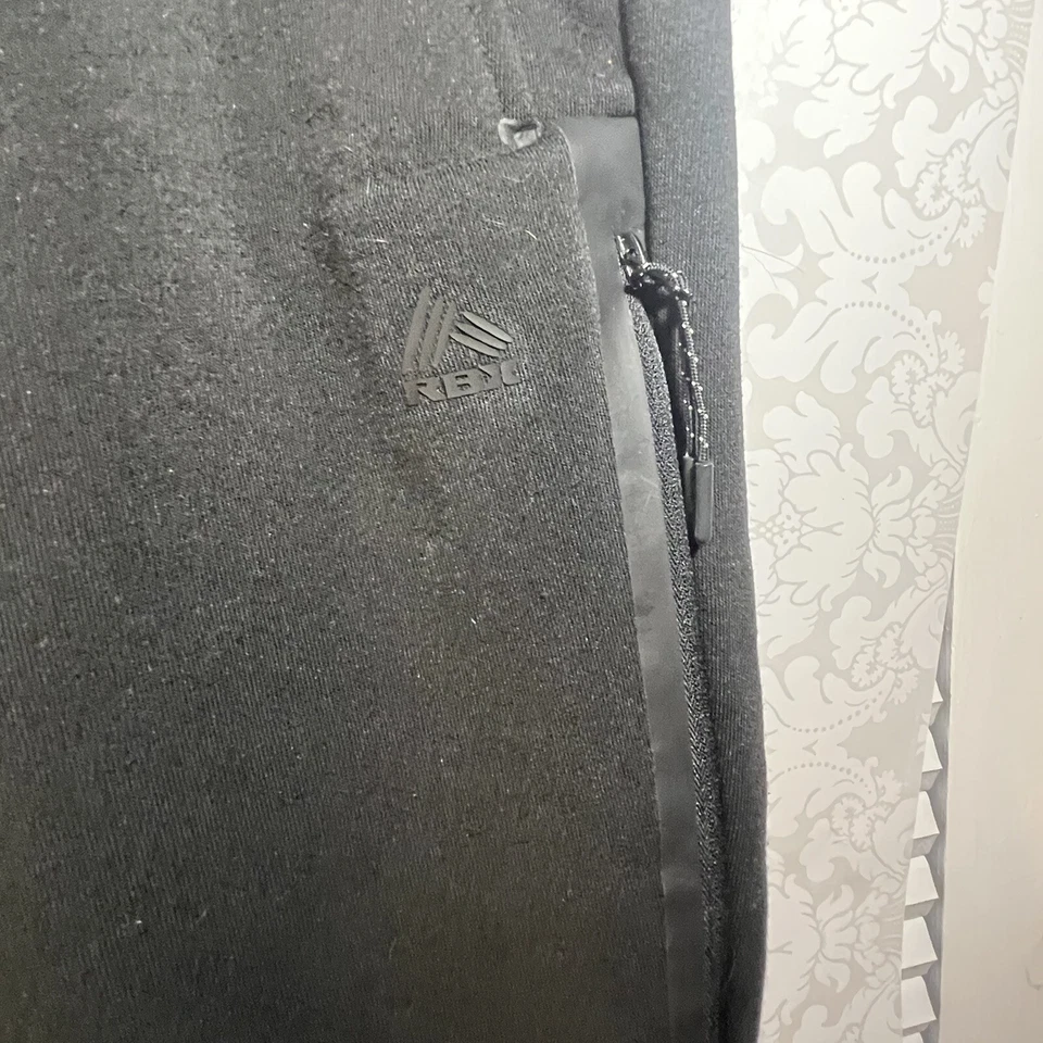 Pantalones de chándal RBX Performance Activewear para hombre ropa deportiva negros talla mediana Foto 4 de 4