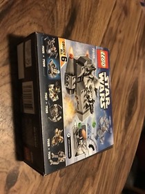 LEGO #75126 Star Wars Microfighters First Order Snowspeeder COMPLETE storm troop