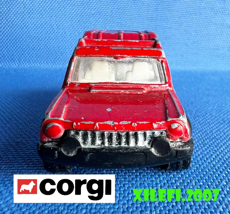 corgi matra rancho rosso 1/55 suv matra rancho corgi england 1981 COME DA FOTO - Immagine 2 di 4