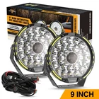 Auxbeam 360-PRO Series 9 Inch Round Off Road Lights 270W LED Driving Lights Pods