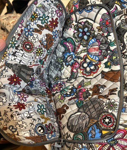 Vera Bradley Star Wars Far, Far Away Weekender Large Travel Bag New Exact - Picture 7 of 10