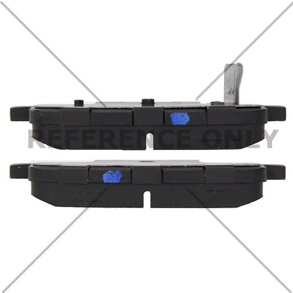 Juego de 2 pastillas de freno de cerámica delanteras + traseras centradas para Mitsubishi ASX Foto 4 de 4