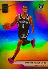 Lonnie Walker IV 2023-24 Donruss Elite Basketball Holo Refractor Base Card #154