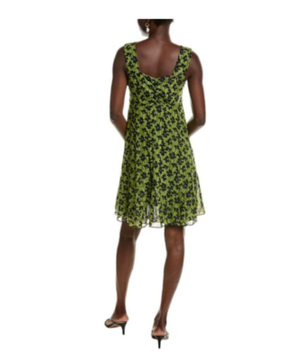 cabi green dress Cabi Green/ Multi Print Sleeveless Maxi Dress Large main image 1