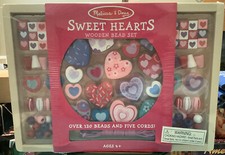 Sweet Hearts Bead Set - Craft Kits by Melissa  Doug BRAND NEW