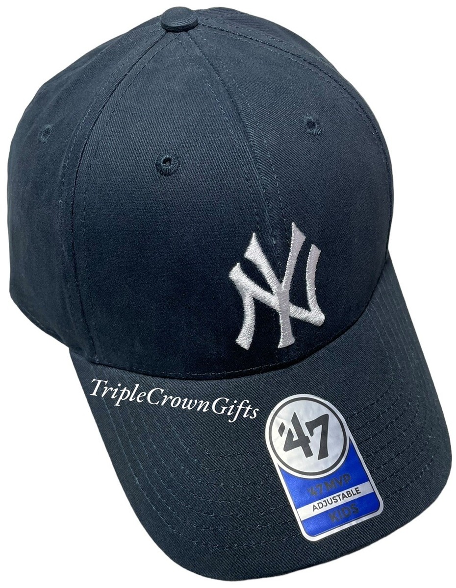 MLB New York Yankees ('47 Brand) KIDS MVP Hat - Navy | eBay