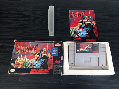 Blackthorne for Super Nintendo SNES Complete In Box CIB Great Shape