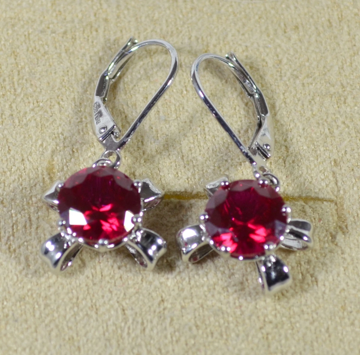 Jtv ruby earrings deals