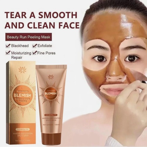 1-5 Blemish Spot Removing Face Whitening Mask, Herbal Spots Peel-Off Facial Mask - Picture 7 of 22