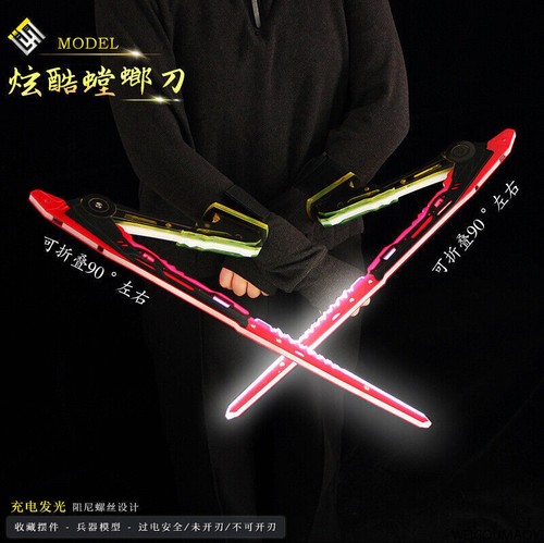 DIY Cyberpunk 2077 Mantis Fold Blades Wearable Functional LED Light-up Cool Prop - Bild 10 von 27