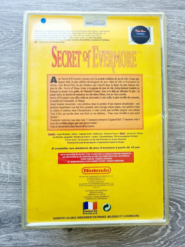 Secret of Evermore - SNES - PAL sealed seal blister new VGA UKG WATA CGC Pixel - Image 4 of 4
