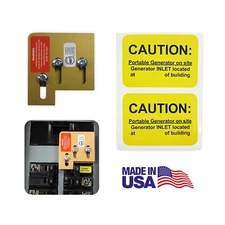 Generator interlock kit for Square D QO or Homeline 150 & 200 Amp LISTED SD-200A