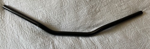 MOTORCYCLE HANDLEBAR LSL AN1 FLAT BLACK SOME MARKS AS SHOWN CUSTOM SPECIAL
