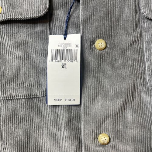 Polo Ralph Lauren Classic Fit Wide Wale Corduroy Camp Shirt Mens XL Overshirt - Picture 8 of 17