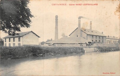 Cpa Ciry-Le-Noble - Vairet-Lestouillard Factory (128471)