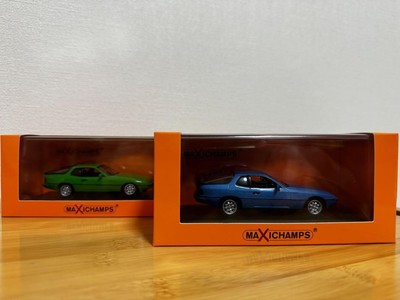 Minichamps 1/43 Maxichamps Porsche 924 Blue Green Minicar