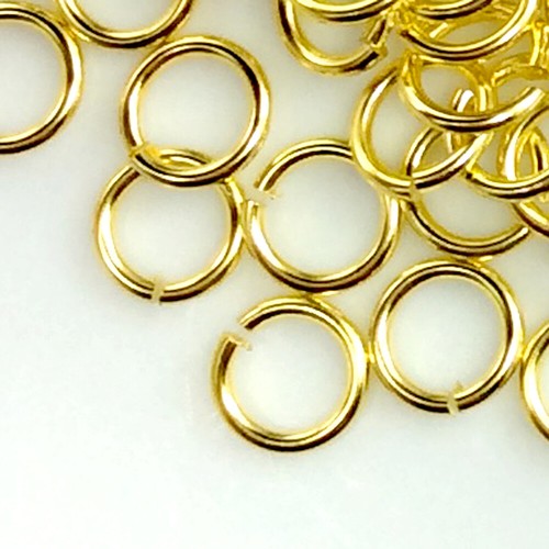 Jump Rings Round Open Jewelry Silver Gold Connectors Pewter Finding 5mm 6mm 7mm - Picture 49 of 88