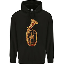 Tenorhorn Brass Musical Instrument Childrens Kids Hoodie