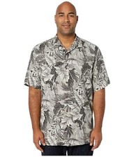 Tommy Bahama Men s Big Tall Button Front Short Sleeve Camp Shirt