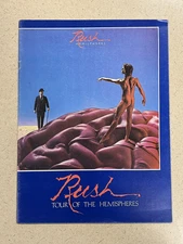 Rush Tour Of The Hemispheres Concert Program 1978