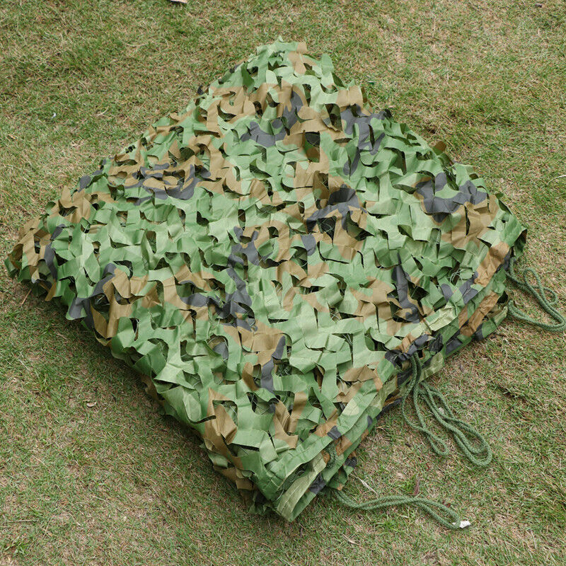 Camouflage Net Hunting//Shooting//Army//Camping//Woodland Hide Camo Netting 5x1.5M