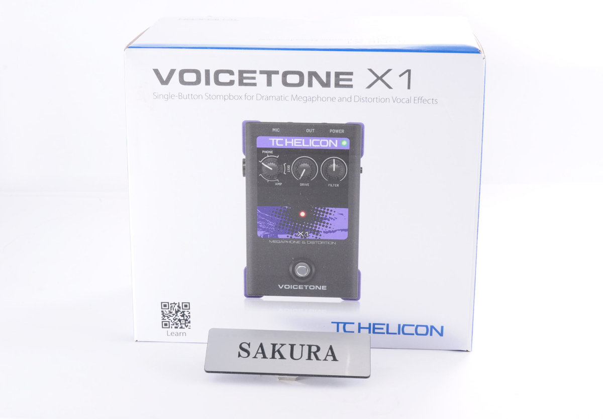Voicetone X1 TC-Helicon Megaphone / Distortion / Amp Vocal