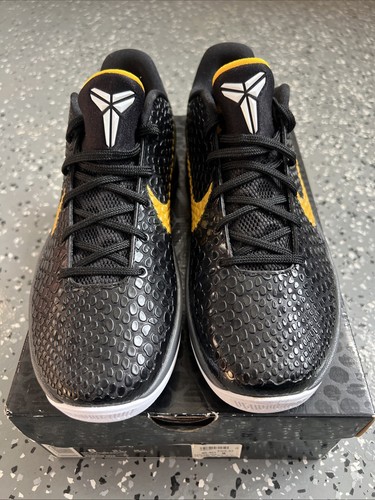 Nike Zoom Kobe 6 Black Del Sol 2010 429659-002 Men’s Black Yellow VI Men’s Sz 8 - Picture 2 of 10