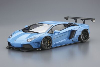 Aoshima 1/24 Scale Model Kit LB Works Liberty Walk Lamborghini