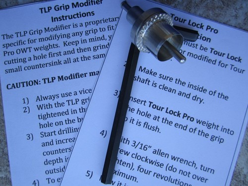 Tour Lock Pro Counter Balance 3-Weight Package(20g,30g,40g) w/ Tools/Manual - Picture 6 of 10