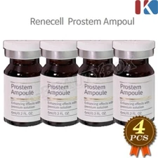 RENECELL Prostem Ampoule 6ml 4EA Stem Cell Activator Ampoule Powerful Skin Care