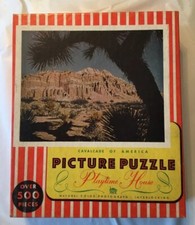 Playtime House 500 pc Picture Puzzle, Cavalcade of America, ORGAN PIPE FORMATION