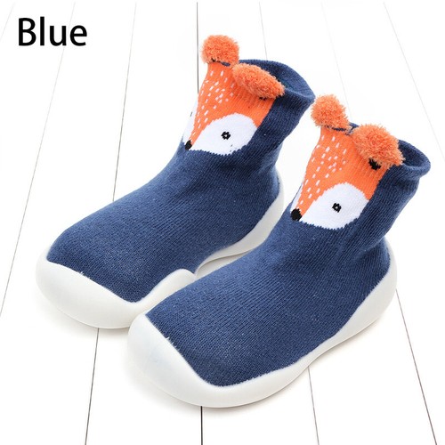 Kinder Baby Mädchen Jungen Kleinkind Anti-Rutsch Hausschuhe Boden Socken Winter Warm Schuhe - Bild 7 von 17