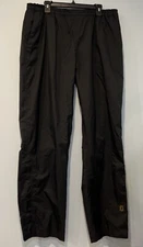 Footjoy Pants Mens XL Black DryJoys Rain Lined Water Resistant